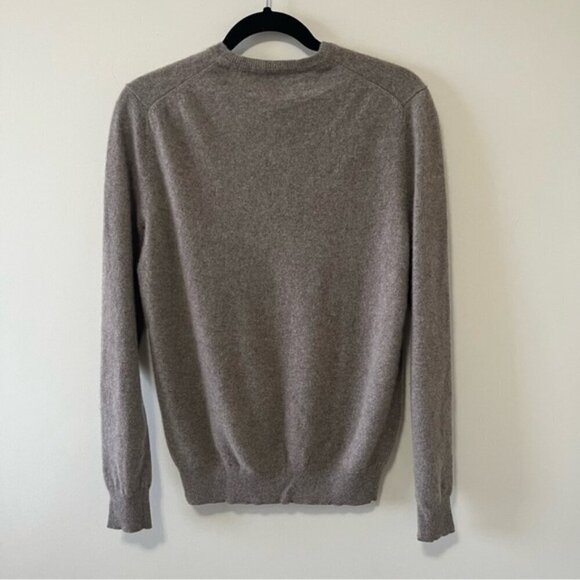 BLACK BROWN 1826 100% 2-Ply Cashmere Crewneck Sweater - Picture 2 of 7